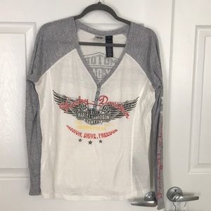 Long sleeve Harley Davidson t shirt